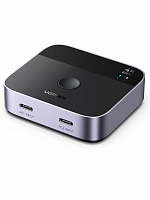 Переключатель UGREEN AW502 (55451) USB-C 2 In - 1 HDMI Out (4K@60Hz)
