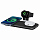 Беспроводная зарядка WIWU Power Air 3-in-1 Wireless Fast Charger Stand чёрная