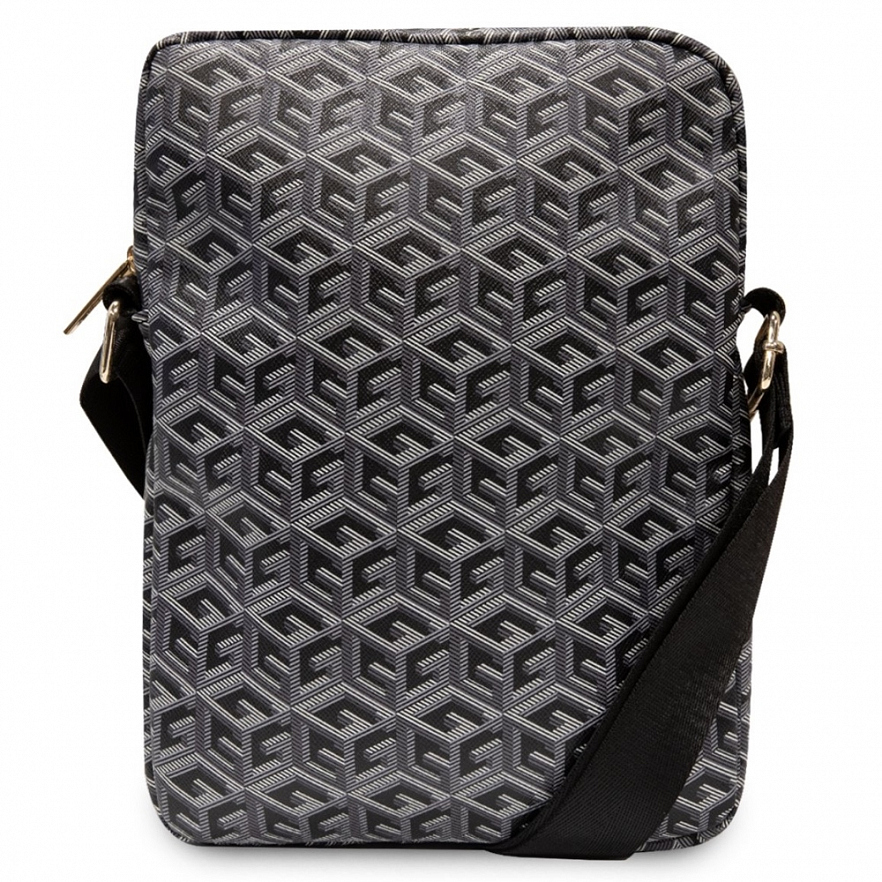 Сумка Guess G CUBE для планшетов 10" чёрная (GUTB10HGCFSEK)