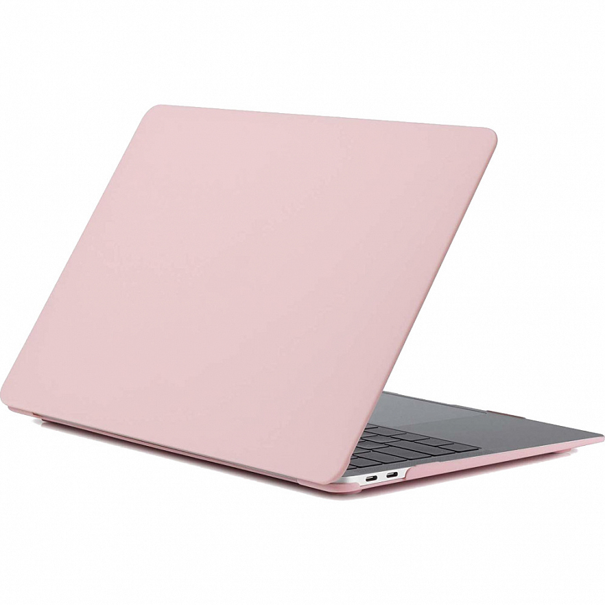 Чехол Crystal Case для MacBook Air 13" (2018-2021) нежно-розовый