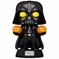 Фигурка Funko POP! Bobble Star Wars Darth Vader Holding Jack-o-Lanterns (SFX) 6" (727) 79918