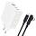 Сетевое зарядное устройство ACEFAST A37 PD100W GaN (3xUSB-C + USB-A) Fast Charge Wall Charger белое (EU)
