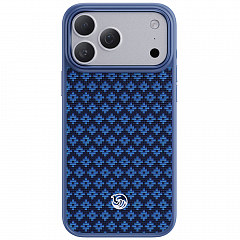 Чехол Benks ArmorGrid Pro Case Kevlar для iPhone 18 Pro/17 Pro 6.3" синий