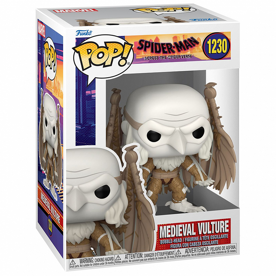 Коллекционная фигурка Funko POP! Bobble Marvel Spider-Man ATSV Medieval Vulture (1230) 65731
