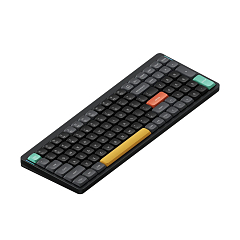 Беспроводная механическая клавиатура QMK Nuphy AIR96v2 Basalt Black, RGB, Hot Swap, Brown Switch