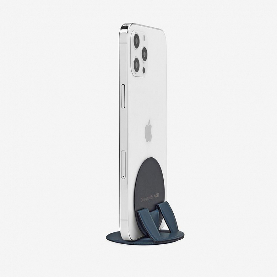 Подставка-держатель для iPhone 12/13/14 MOFT Snap Phone Grip & Stand синяя (MS018A-1-BU)