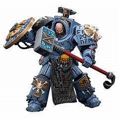 Фигурка Warhammer 40K Space Wolves Arjac Rockfist 1:18