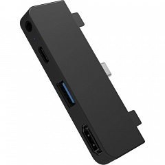 USB-хаб HyperDrive 4-in-1 USB-C Hub для iPad Pro (2020) серый (Space Gray)