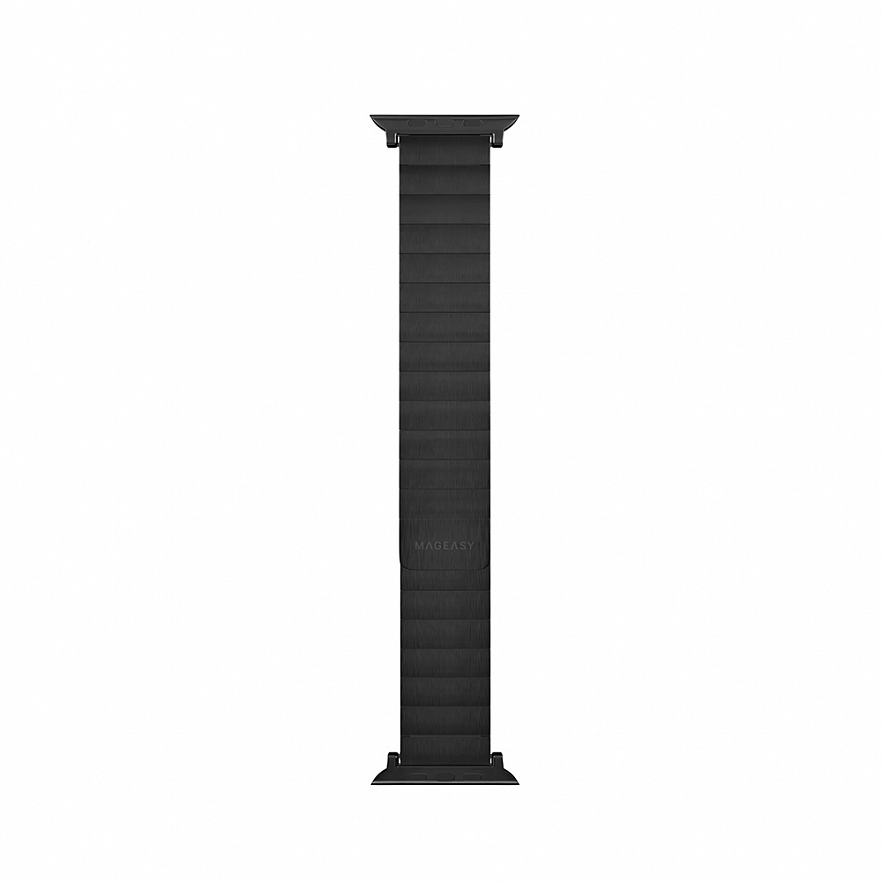 Ремешок MAGEASY Maestro M Magnetic Stainless Steel для Apple Watch 42/44/45/49 мм чёрный