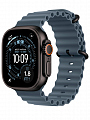 Часы Apple Watch Ultra 3 Black 49 мм Ocean Band синий ремешок