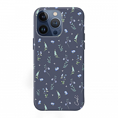 Чехол Uniq COEHL Prairie Lavender Blue для iPhone 15 Pro Max Лавандовый Синий