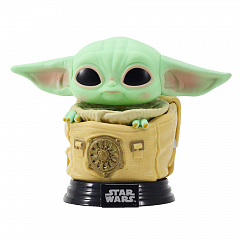 Коллекционная фигурка Funko POP! Bobble — Star Wars: Mandalorian: Child w/ Bag Дитя в сумке (50963)