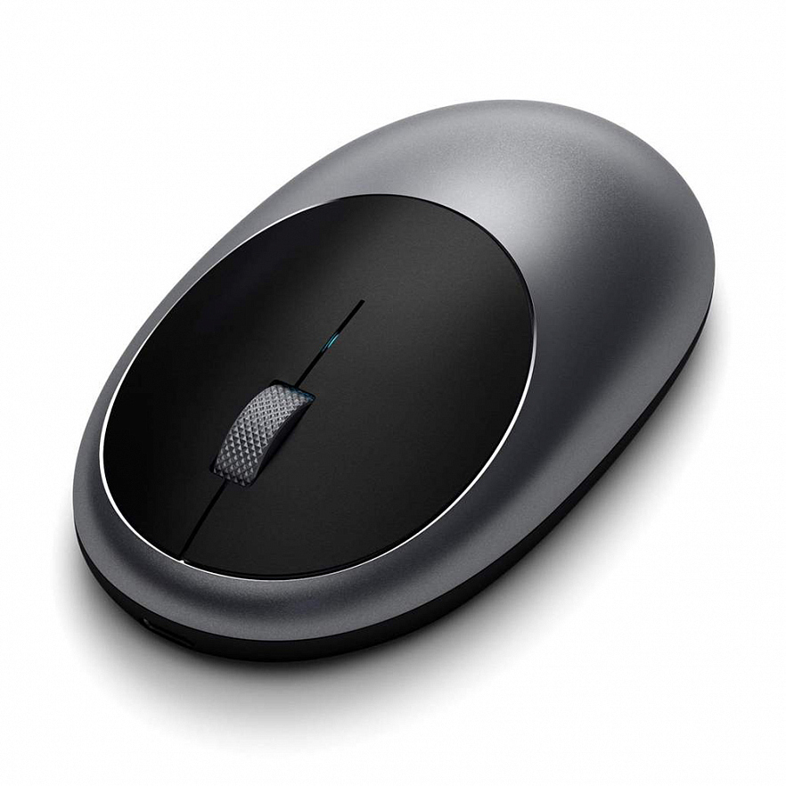 Беспроводная компьютерная мышь Satechi M1 Bluetooth серый космос (ST-ABTCMM)