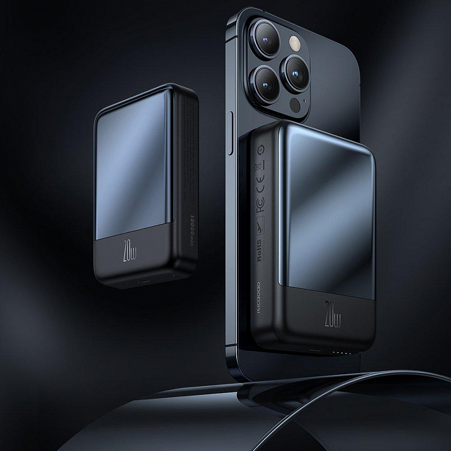 Внешний аккумулятор Mcdodo Good Touch Magnetic 10000 мАч 20W чёрный