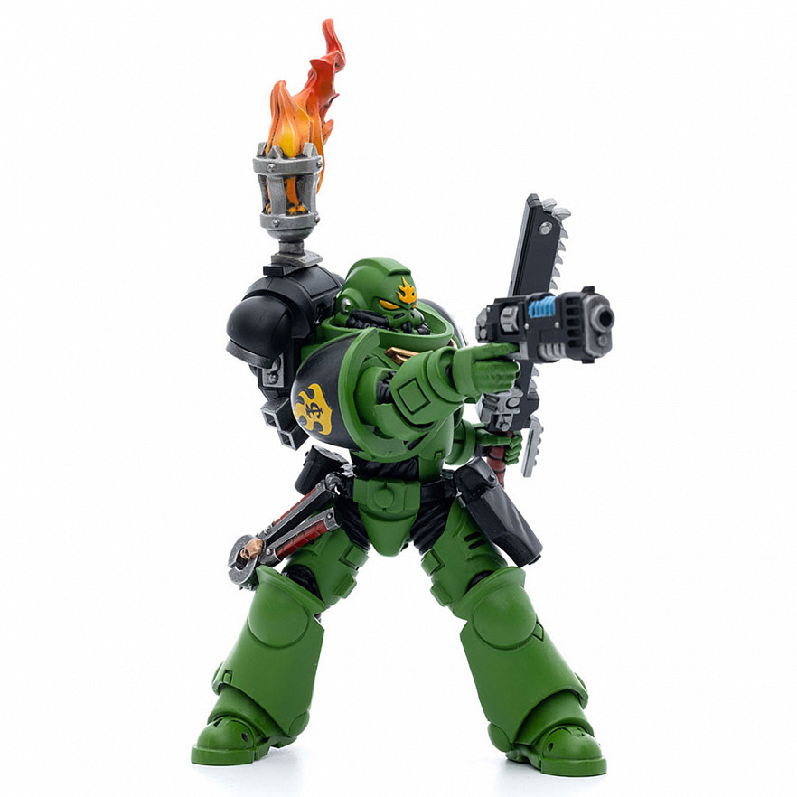 Фигурка Warhammer 40K Salamanders Intercessors Sergeant Tsek'gan 1:18