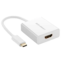 Адаптер Ugreen USB-C to HDMI Adapter белый (40273)