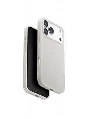 Чехол Uniq для iPhone 17 Pro Max LINO серый (Magsafe)