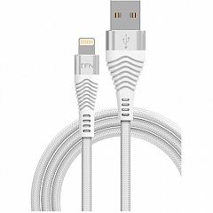 Кабель TFN 8pin (Lightning-USB) Forza (1 метр) белый