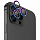 Защитное стекло на камеру Uniq OPTIX Camera Lens protector Aluminium для iPhone 15 Pro Max разноцветное Iridescent