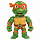 Фигурка Jada Toys Черепашки ниндзя 4" Michelangelo