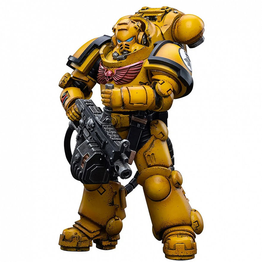 Фигурка Warhammer 40K Imperial Fists Heavy Intercessors Polad Lycalrad 01 1:18