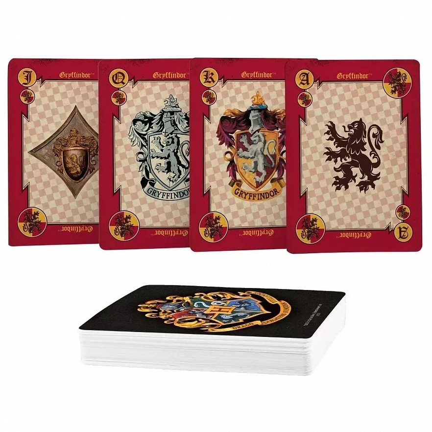 Игральные карты AQUARIUS Harry Potter Crests playing cards Гарри Поттер
