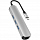 Адаптер HyperDrive TUBE 6-in-1 USB-C Hub серебристый (HD233B-SILVER)