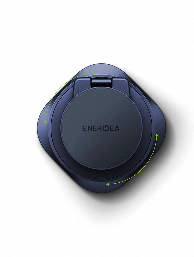 Подставка складная зарядная EnergeA 3-в-1 Alumag Gyro 25W синяя