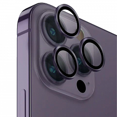 Защитное стекло на камеру Uniq OPTIX Camera Lens protector Aluminium Lavender для iPhone 14 Pro/14 Pro Max лавандовое