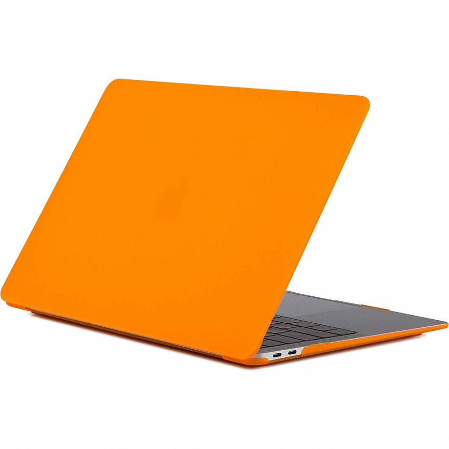 Чехол Crystal Case для MacBook Air 13" (2018-2021) оранжевый