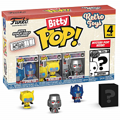 Набор фигурок Funko Bitty POP! Retro Toys Optimus Prime+Bumblebee+Megatron+Mystery (1 of 4)