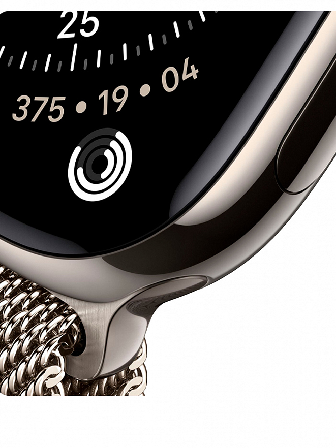 Часы Apple Watch Series 11 - 46 mm титановые с ремешком милалнская петля
