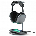Подставка для наушников с беспроводной зарядкой Satechi 2-in-1 Headphone Stand with Wireless Charger (ST-UCHSMCM)