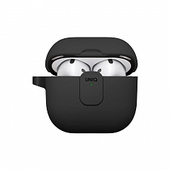 Чехол Uniq CLYDE Lock для Airpods 4 темно-серый