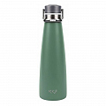 Термобутылка KissKissFish smart vacuum bottle зелёная