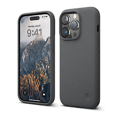 Чехол Elago PEBBLE для iPhone 14 Pro тёмно-серый