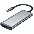 Мульти Хаб Xiaomi HAGiBiS 2 x USB / HDMI / microSD / SD /USB Type-C Adapter серый (UC39-PDMI) 