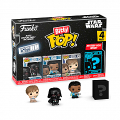 Фигурка Funko Bitty POP! Star Wars S2 Darth Vader+Lando Calrissian+Luke+Mystery (1 of 4)
