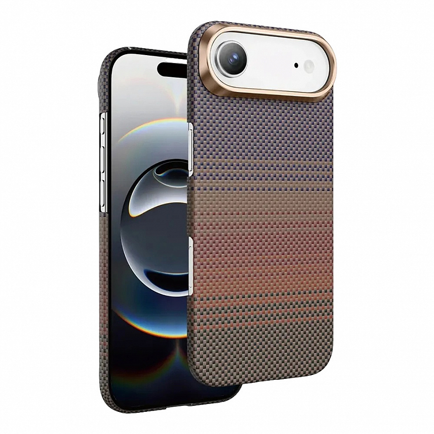 Чехол KEEPHONE Kevlar для iPhone 17 Air с MagSafe (Sunset)