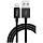 Кабель TFN 8pin (Lightning-USB) TPE (1 метр) чёрный