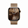 Умные часы Apple Watch Series 10 46 мм, GPS + Cellular, титан золотистый, миланский ремешок золотистый M/L
