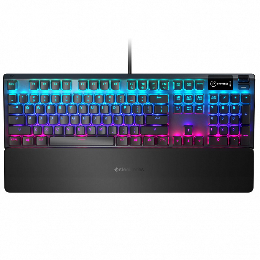 Игровая клавиатура SteelSeries Apex 5 Keyboard RU чёрная