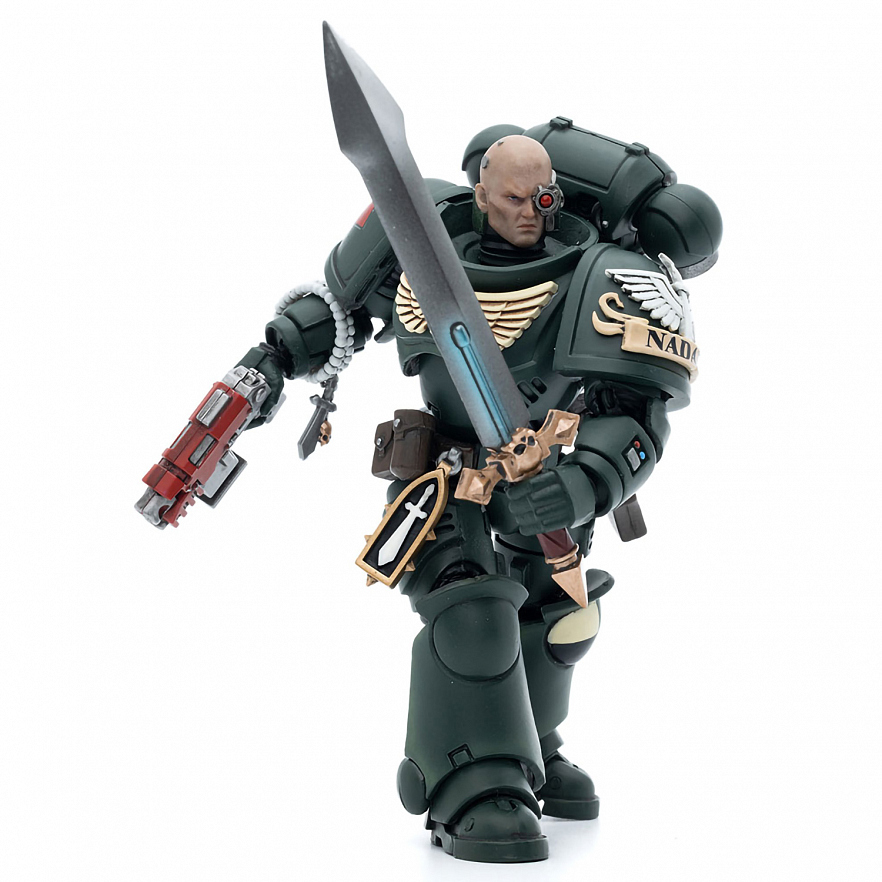 Фигурка Warhammer 40K Dark Angels Intercessors Brother Nadael 1:18