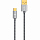 Кабель CSL Primewire USB-C to USB-A Cable (1 метр) серый нейлон (CSL302055)