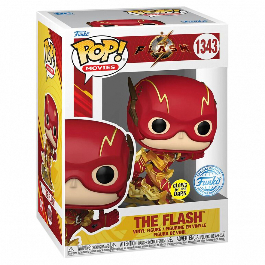 Коллекционная фигурка Funko POP! Movies The Flash The Flash (GW) (Exc) (1343) 66368