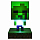 Светильник Minecraft Zombie Icon Light V2 PP6592MCFV2