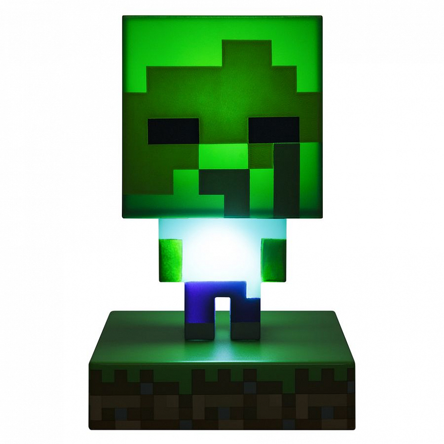 Светильник Minecraft Zombie Icon Light V2 PP6592MCFV2