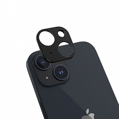 Защита камеры SwitchEasy MagEasy LenShield Aluminum Camera Lens Protector для iPhone 15 / Plus чёрная