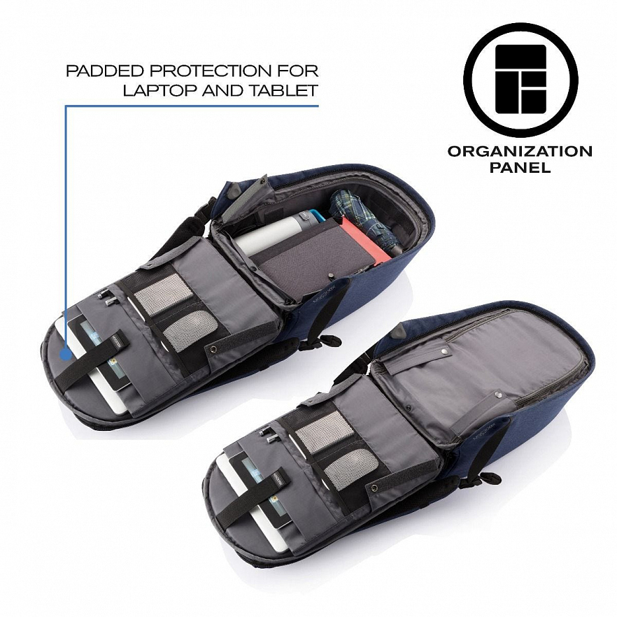 Рюкзак XD Design Bobby Pro Anti-Theft Backpack синий