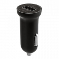 Автомобильное зарядное устройство Ozaki O!tool High Speed Car Charger 2,4A (OT280) чёрная кожа